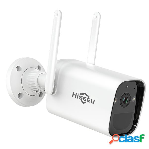 Hiseeu C40 3MP HD Sicurezza esterna IP Batteria fotografica