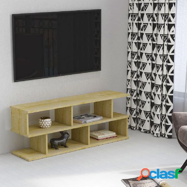 Homemania Mobile TV Su 120x29,6x45 cm Rovere