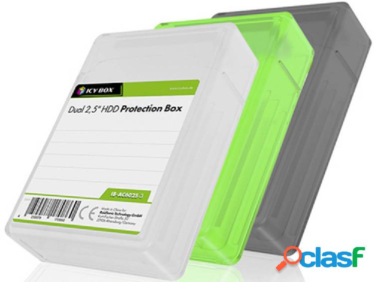 ICY BOX IB-AC6025-3 Contenitore Hard Disk da 2.5 Kit da 3