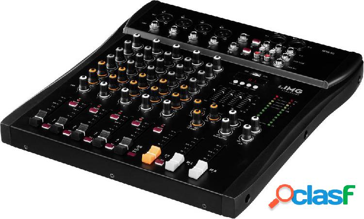 IMG StageLine MXR-60 Mixer DJ Numero canali:6 Bluetooth,