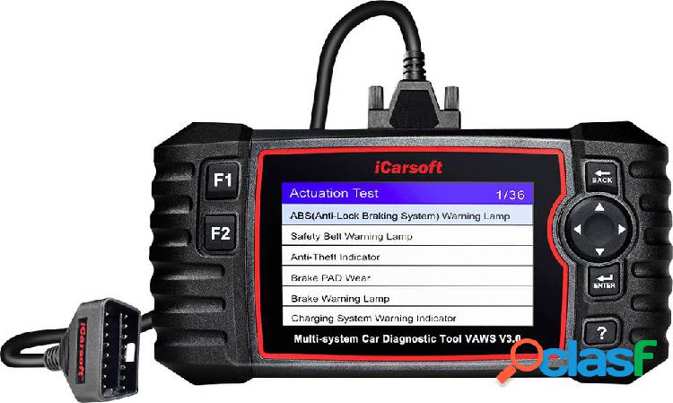 Icarsoft Strumento diagnostico OBD II VAWS V3.0 icvaw3