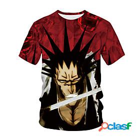 Inspired by BLEACH Cosplay 100% Polyester Anime Cartoon 3D