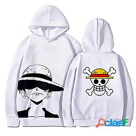 Inspired by Naruto Monkey D. Luffy Polyester / Cotton Blend