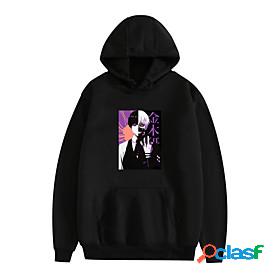 Inspired by Tokyo Ghoul Kaneki Ken Hoodie Anime Polyester /