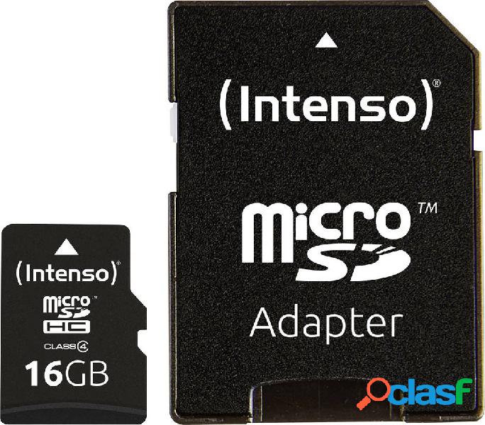 Intenso 16 GB Micro SDHC-Card Scheda microSDHC 16 GB Class 4