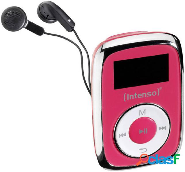 Intenso Music Mover MP3-Player 8 GB Rosa Clip di fissaggio