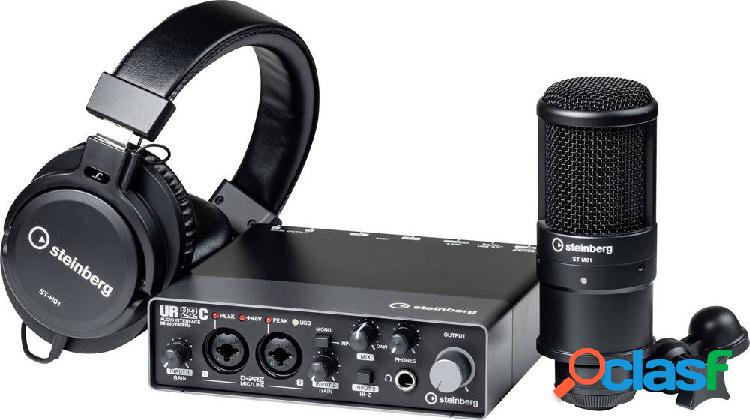 Interfaccia audio Steinberg UR22C Recording Pack incl.