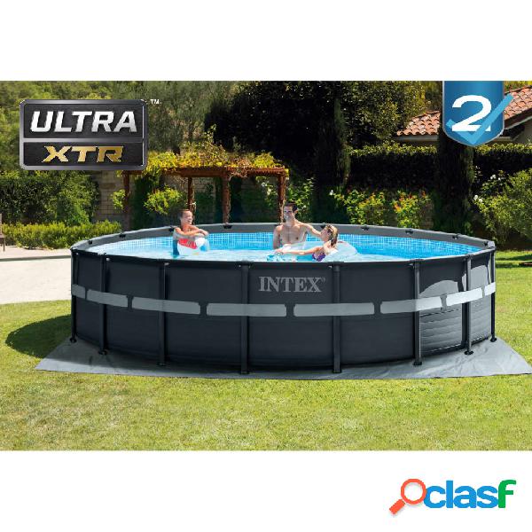 Intex Piscina Ultra XTR 549x132 cm con Pompa Filtro a Sabbia