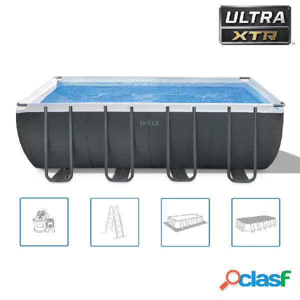 Intex Set Telaio e Piscina Rettangolare UltraXTR