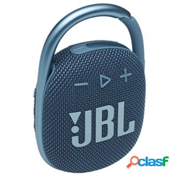 JBL Clip 4 Portable Bluetooth Speaker - 5W - Blue