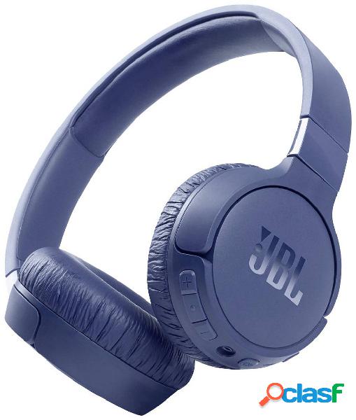 JBL Tune 660 NC HiFi On Ear cuffia auricolare Bluetooth Blu