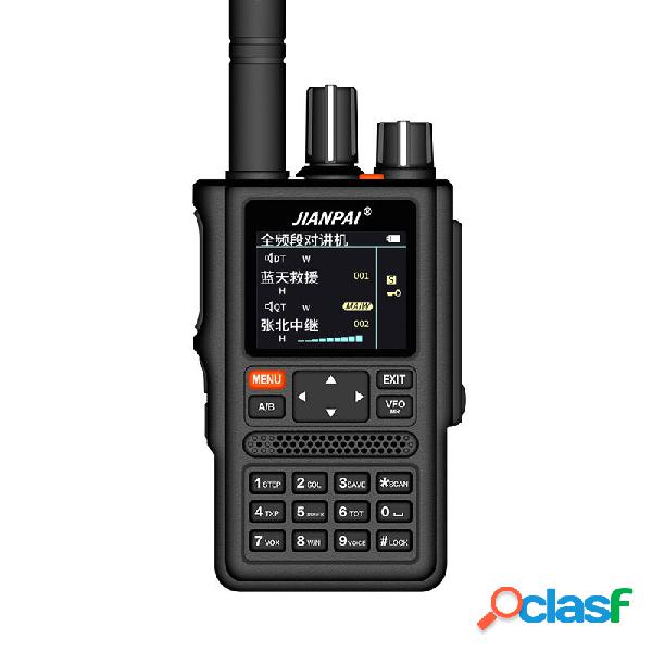 JIANPAI FT-65DR 20W GPS Walkie Talkie LCD Display Frequenza
