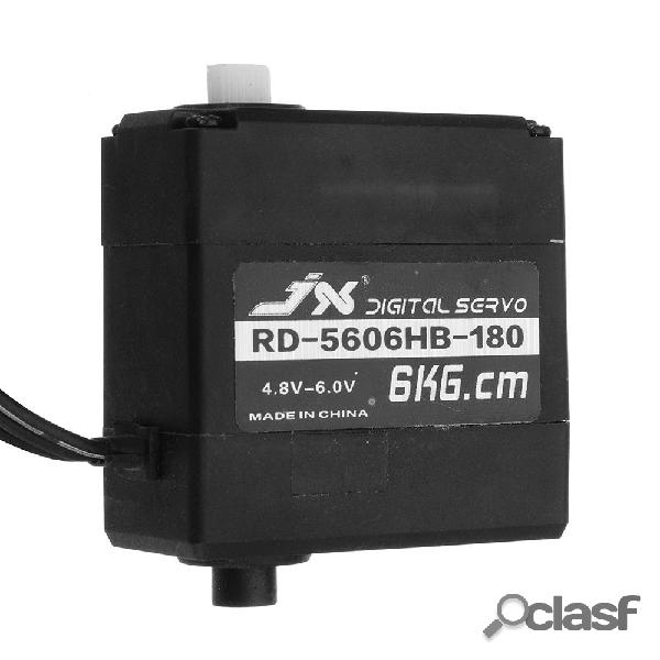 JX RD-5606HB-180 6KG Digital doppio asse sterzo 180 ° Servo