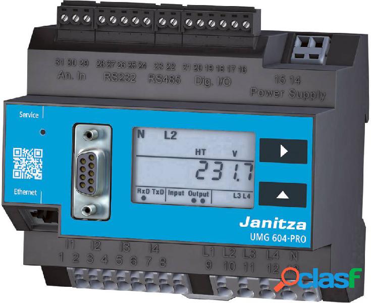 Janitza UMG 604-PRO 230V Analizzatore della qualità della