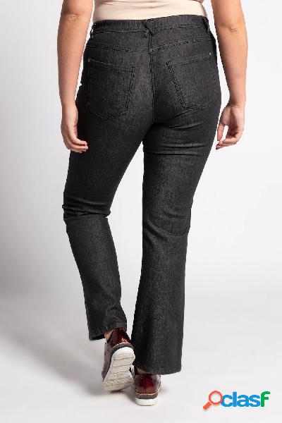 Jeans Marie, quattro tasche, boot cut, cotone biologico,
