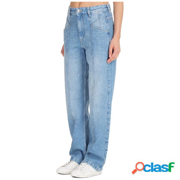 Jeans donna a palazzo