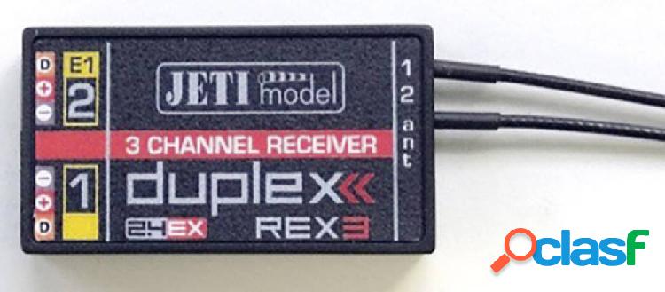 Jeti REX 3 A40 Ricevitore a 3 canali 2,4 GHz