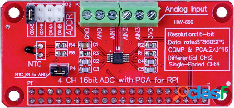 Joy-it ADS1115 Convertitore e scheda di interfaccia