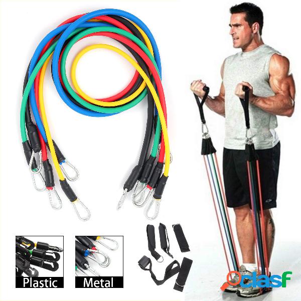 KALOAD 11PCS / SET Idoneità Fasce di resistenza Sport Gym