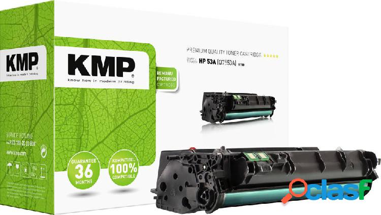 KMP H-T88 Cassetta Toner sostituisce HP 53X, Q7553X Nero