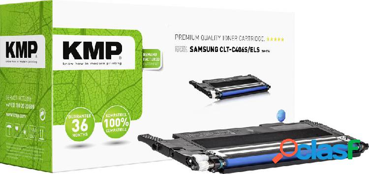 KMP Toner sostituisce Samsung CLT-C406S Compatibile Ciano