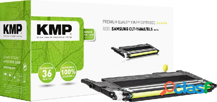 KMP Toner sostituisce Samsung CLT-Y406S Compatibile Giallo
