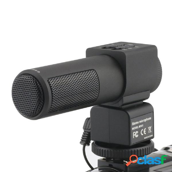 KOMERY Mic-01 Stereo fotografica Microfono Registrazione