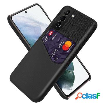 KSQ Samsung Galaxy S21 FE 5G Case with Card Pocket - Black