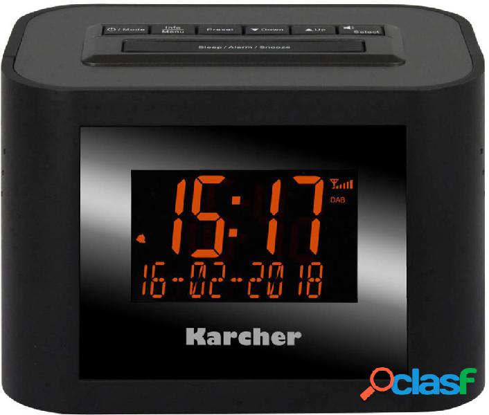 Karcher DAB 2420 Radiosveglia FM Nero