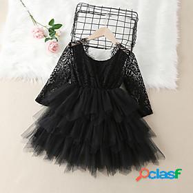 Kids Little Girls Dress Flower Special Occasion Performance