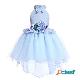 Kids Little Girls' Dress Solid Colored Casual Daily A Line