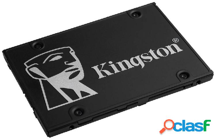 Kingston KC600 1 TB Memoria SSD interna 2,5 SATA 6 Gb/s