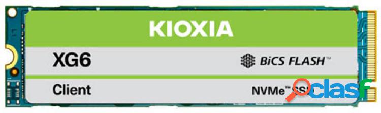 Kioxia XG6 1024 GB SSD interno NVMe/PCIe M.2 M.2 PCIe NVMe