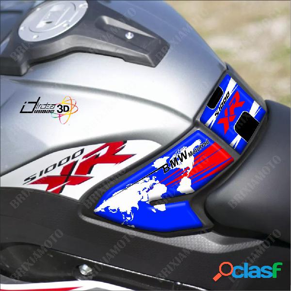 Kit 3 adesivi 3d serbatoio compatibili bmw s1000xr 00181