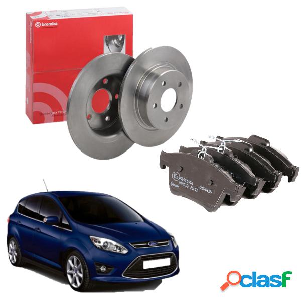 Kit Dischi e Pastiglie Posteriori Brembo Ford C-Max II Grand