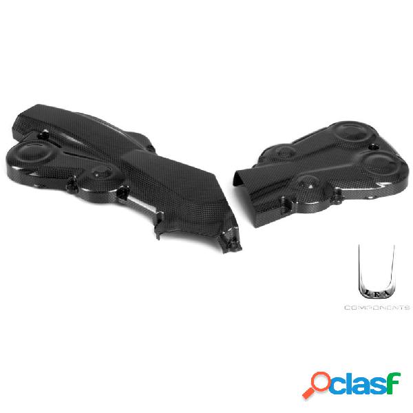 Kit copricinghie distribuzione carbonio
