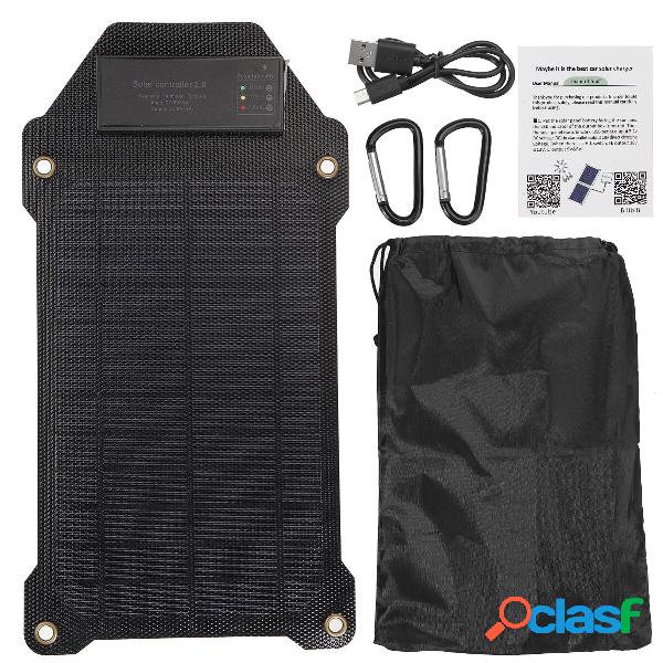 Kit pannello portatile solare da 10 W Kit caricabatterie USB