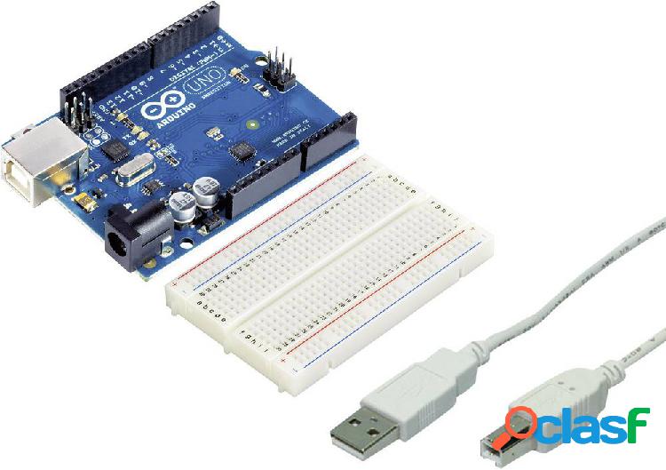 Kit scheda Arduino UNO + cavo di collegamento USB 2.0 +