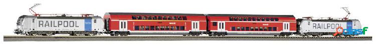Kit treno H0 Franken-Turingen-Express di DB AG PIKO 58115