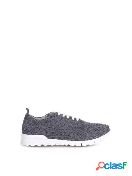 Kiton Sneakers Basse Uomo Grigio