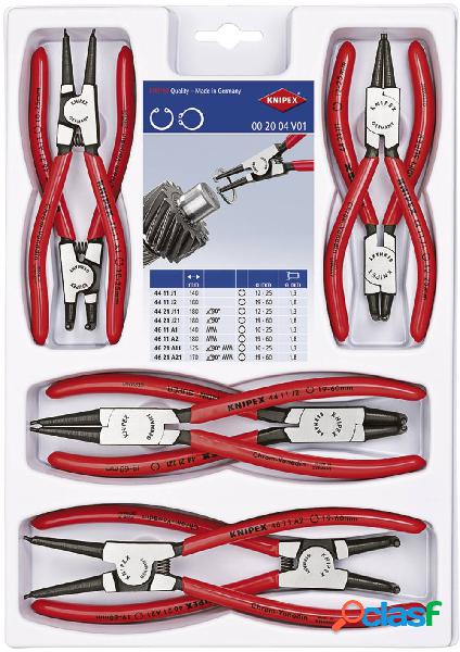 Knipex 00 20 04 V01 Kit pinze per anelli di sicurezza Adatto