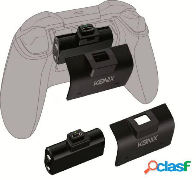 Konix PLAY & CHARGE SERIE X Caricatore controller Xbox