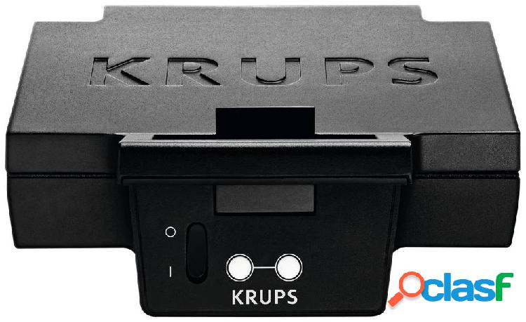 Krups FDK451 Tostiera Rivestimento antiaderente Nero (opaco)