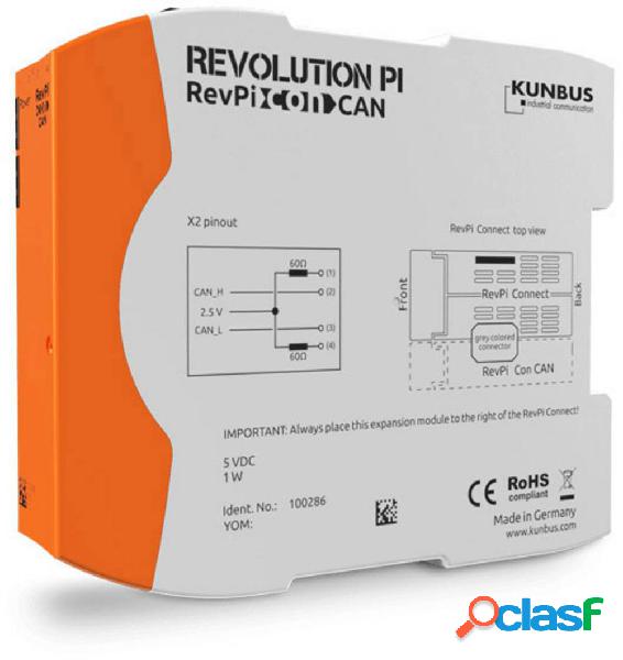 Kunbus PR100286 RevPi Con CAN Modulo bus 1 pz.