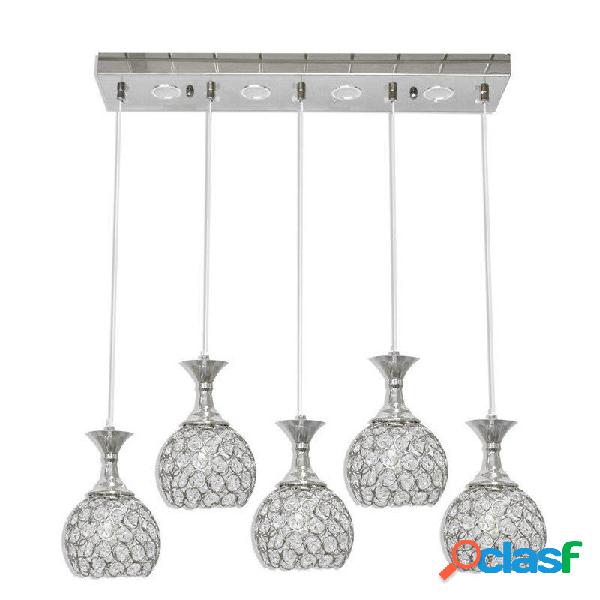 LAMPADARIO SOFFITTO A SOSPENSIONE PLAFONIERA 35W SFERE