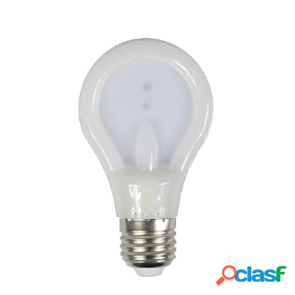 LAMPADINA LED SLIM PIATTA 12W E27 LUCE 6500K 3000K 4000K