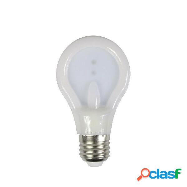 LAMPADINA LED SLIM PIATTA 6W E27 LUCE CALDA 3000K NATURALE