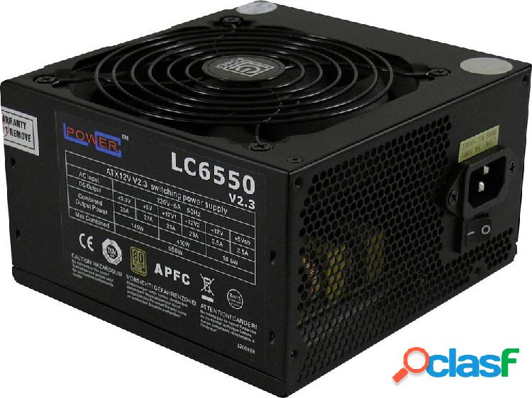 LC Power LC6550 V2.3 Alimentatore per PC 550 W ATX 80PLUS®