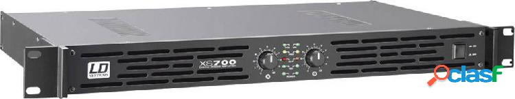 LD Systems LDXS700 Amplificatore PA Potenza RMS per canale a