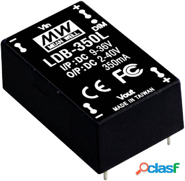 LED-Driver DC/DC Mean Well LDB-350L 350 mA 14 W